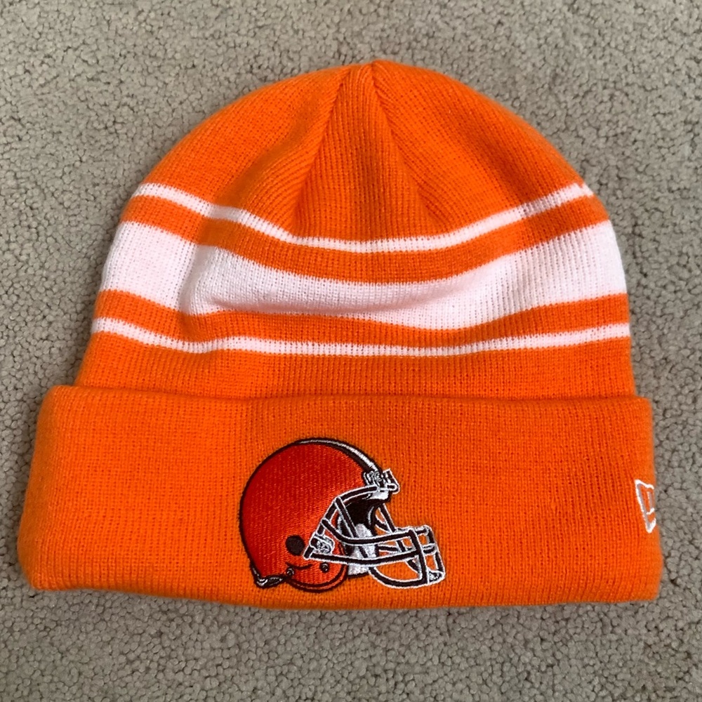 Cleveland browns beanie… hello Cleveland!!!